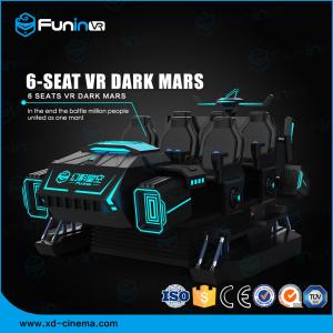 Attractive 6 Seats 9D Virtual Reality Simulator With 12 Months Warranty
