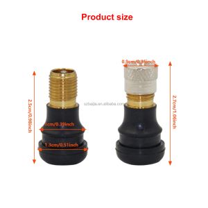 General Parts Vacuum Tire Valve Extended Air Tube Inflator for Xiaomi M365 Max