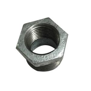 Malleable Iron Hot Dip Galvanized Pipe Bushing Reducer Diameter 20MM