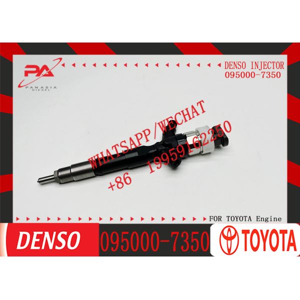 Diesel Fuel Common Rail Injector 095000-7350 23670-30210 For TOYOTA LAND CRUISER 1KD-FTV D-4D PRADO J120 EURO Truck Engine Parts
