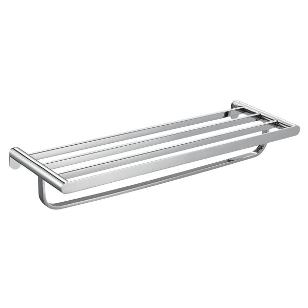 Buy Polished Sus304 Bathroom Towel Holder Silver For Hotel at wholesale prices
