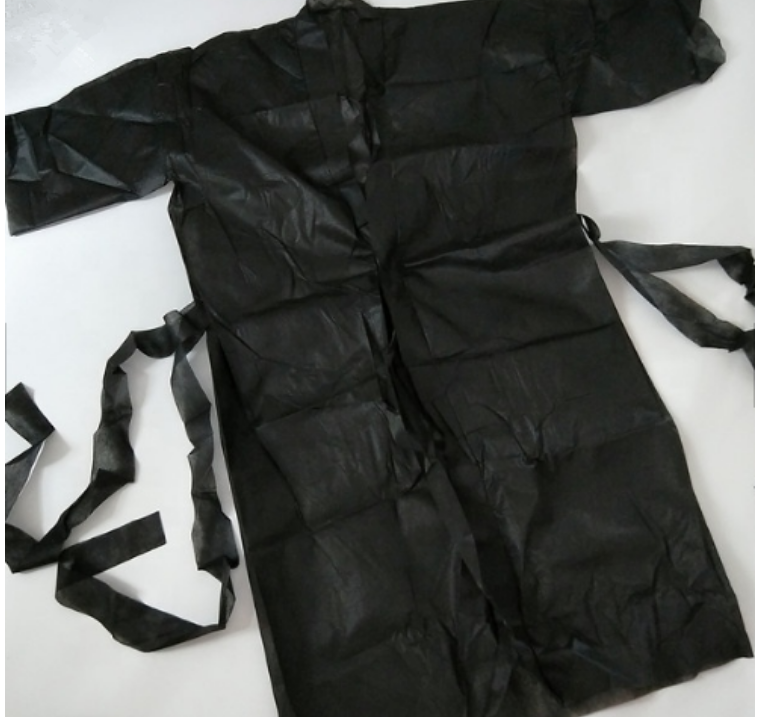 Pp Non Woven Disposable Kimono Gowns Anti pull for sauna wear