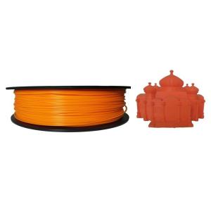 Orange 1.75mm 2.2lb 1kg PLA 3D Printing Plastic Filament For Filament Extruder