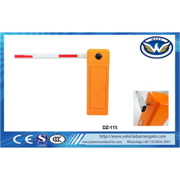 Buy RS485 Safety Traffic Barier Gate Automatic Remote Control Security Gate With Arm Reversing at wholesale prices