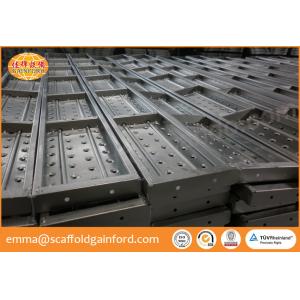 Scaffolding steel 2000mm walking board metal plank for Singapore gas project