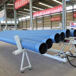 Easy Operation PP PE Corrugated Duct Pipe machine Plastic Corrugated pipe