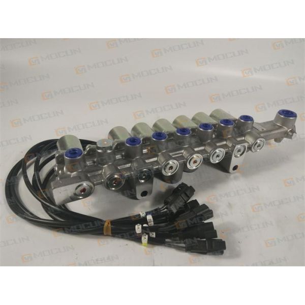 Buy Double Break Excavator Solenoid Valve Assy For Excavator Hydraulic Pump 207-60-71310 PC300-7 at wholesale prices