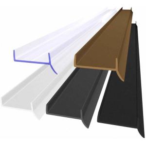 PVC Seal Strip for Plinth Transition Bar in Bathroom Kitchen Hardness 30-90