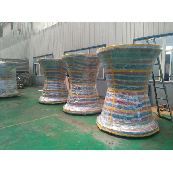 Cone Type Rubber Marine Fenders Marine Bumpers For Ship Dock Application