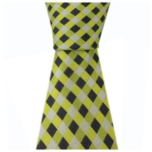 2013 Fashion GREEN checked Silk Neckties