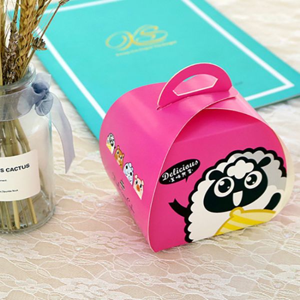 Buy Mini Personalized 250gsm to 750gsm Thickness Cake Package Box Takaway Cake Container Paper Box at wholesale prices