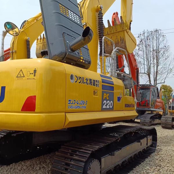 Komatsu PC220 Used Original 22 Ton Excavator Japan Hydraulic Crawler With Original Parts