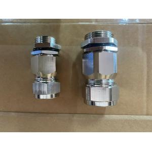 ATEX Ex Proof Cable Gland -20.C To 80.C Smooth Silver Shell IECEx Certified