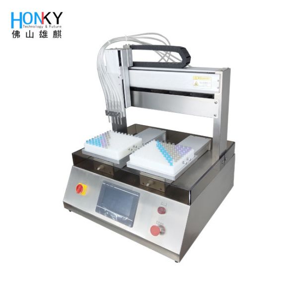 Desktop Using Small Business High Speed 2ml Liquid Filling Machine With XYZ