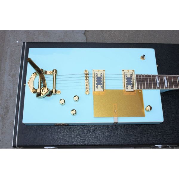 Custom Vintage Grand G5810 Bo Diddley Light Green Suqare Electric Guitar