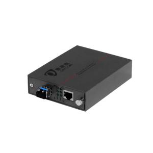 Quality 850nm Fiber Optic PoE Media Converter Gigabit Network Unmanaged Multimode SFP Cage for sale