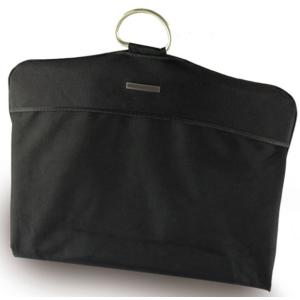 Black Garment Bag Personalized Polyester Foldable Garment Hanging Bag