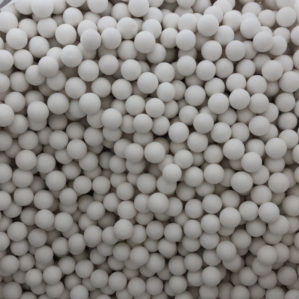 Buy Al2o3 1.0mm Alumina Ceramic Beads Balls Grinding / Polishing White at wholesale prices