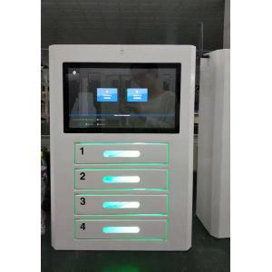 Electric Coin Payment Commercial Cell Phone Charging Stations With Fast Charging