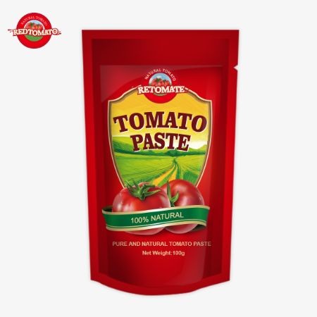 Buy Premium-Grade 100g Stand-Up Sachet Tomato Paste Sourced From A Reputable Factory In China at wholesale prices