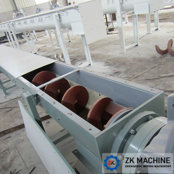 Chemical Industry Shaft Less Screw Conveyor Machine Good Environmental