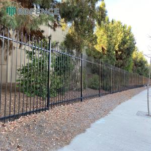 3d Textured Steel Tubular Fence Tactile Surface