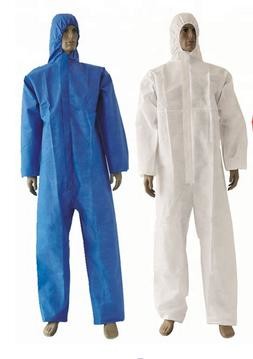 Buy Breathable Disposable Scrub Suits Waterproof Disposable Coveralls Eco Friendly at wholesale prices