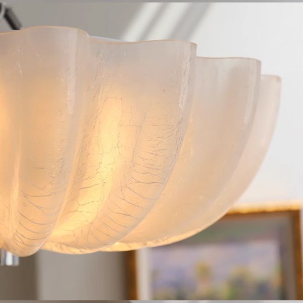 JYLIGJHTING Middle Ancient Style Bedroom Ceiling Lamp French Entry Luxury Bauhaus Glass Design Corridor Children'S Room LED Ceiling Light