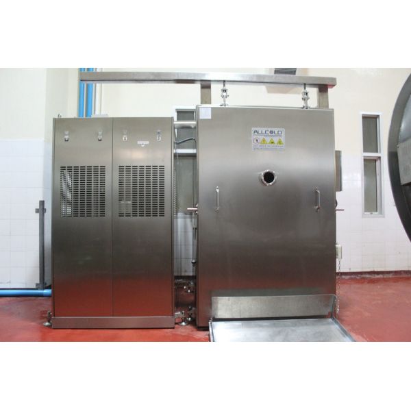 Buy Danfoss Vacuum Cooling Equipment , Vegetable Coolers Long Using Life at wholesale prices