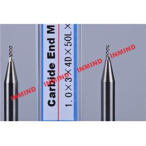 China Carbide / Aluminum End Mill with HRC50 Hardness 45 Degree Helix Angle on sale