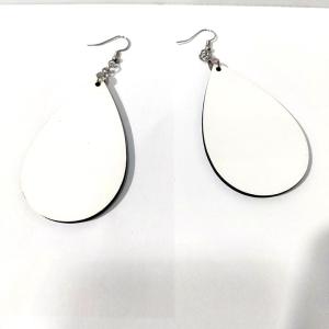 Matte White Water Drop Shape Dye Sublimation Blanks