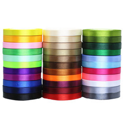 100% Polyester Custom Ribbon Satin For Packing 196 Colors Available Box Ribbon