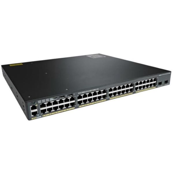 Buy WS-C3650-48PS-E Cisco brand 3650 series 48 Ports Managed PoE switch at wholesale prices