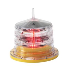 5km 32.5cd Red Solar Powered Low Intensity Obstruction Light
