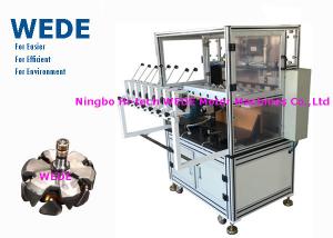 China Bobbin Coil Automatic Transformer Coil Winding Machine With 8 Heads HMI Display on sale
