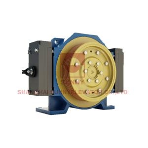 IP41 Single Wrap Gearless Elevator Traction Machine / Gearless Lift Motor