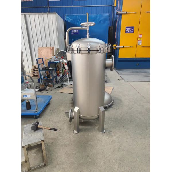 Polypropylene High Flow Cartridge Filter Housing 316 Stainless Steel Micron Filter Housing
