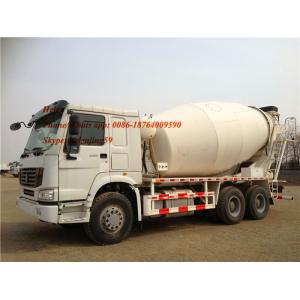 Quality Sinotruk HOWO 6x4 Concrete Mixer Trucks Concrete Mixing Equipment in White,8 Cubic Meters for sale