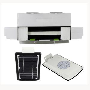 8w All In One Solar Street Courtyard Light 2835 Pure White 5700-6500 MCD