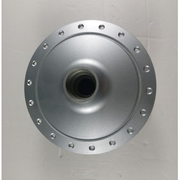 Buy Aluminum Alloy Motorcycle Wheel Front / Rear Hub Assy Sliver White Color at wholesale prices