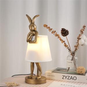 Modern Resin Table Lamp Nordic Creative Designer Rogue Rabbit Light（WH-MTB-267)