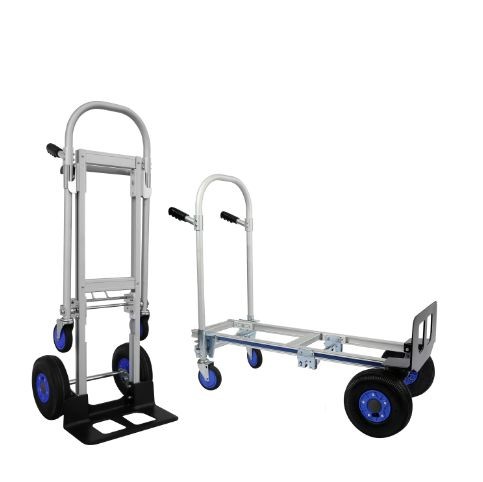 Buy Big Wheel Trolleys Heavy Duty Truck Aluminum Hand Trolley at wholesale prices