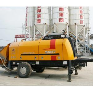 Automatic Hydraulic Diesel Engine Sany Used Stationary Concrete Pump Trailer