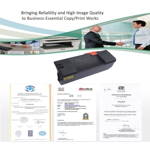 TK - 60 Black Kyocera Ecosys Toner , 1800 & 3800 Series Print Toner Cartridges