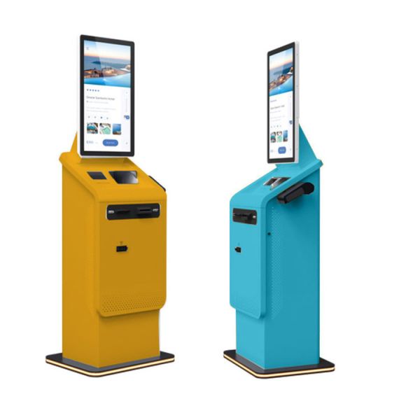 Metal Case Self Service Kiosk Terminal with Interactive Touch Screen and Coin