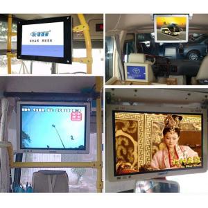 19 Inch Bus LCD LED Display Screen With Built-In AD Signage Multimedia Player