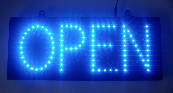 Led sign - OPEN/CLOSED