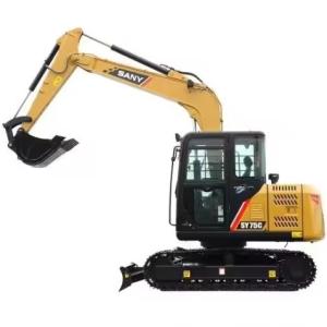 Quality Excellent Sany SY75C Pro SY75 Excavator at with 0.32M³ Bucket Capacity and Low Hours for sale