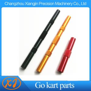 Racing Kart CNC Machining Round Steering Tie Rod With M8 LH/RH Thread