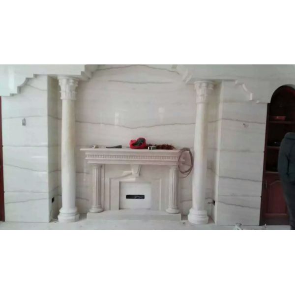 Onyx wooden white marble natural marble tile and slab